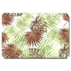 Tropical Pattern Large Doormat  by ValentinaDesign