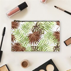 Tropical Pattern Cosmetic Bag (medium)  by ValentinaDesign