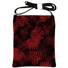 Tropical Pattern Shoulder Sling Bags by ValentinaDesign