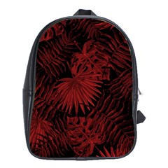 Tropical Pattern School Bag (xl) by ValentinaDesign