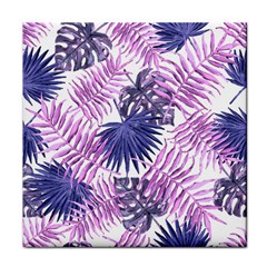 Tropical Pattern Face Towel by ValentinaDesign