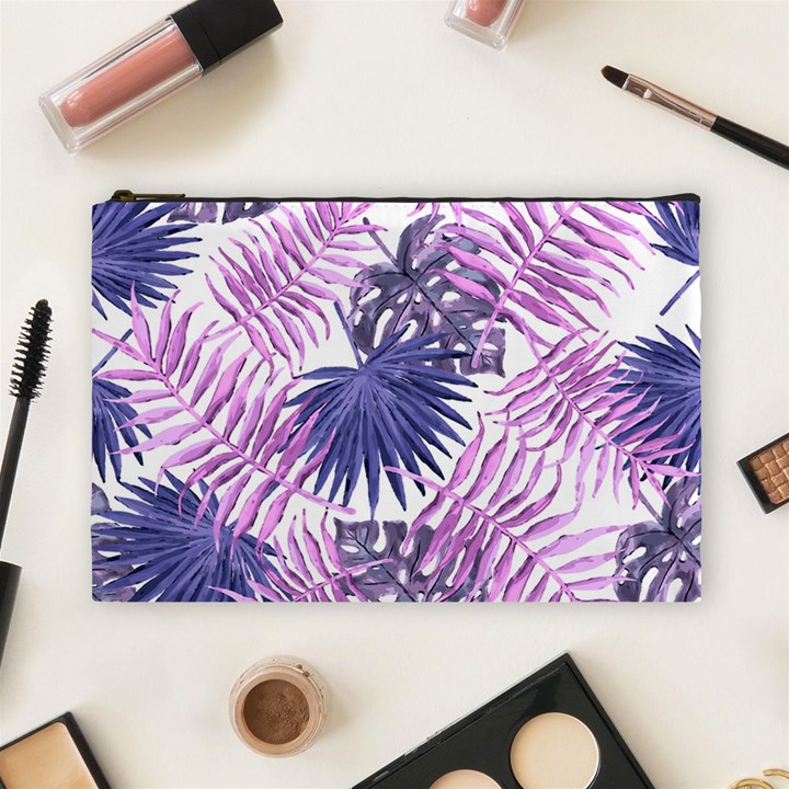 Tropical pattern Cosmetic Bag (Large) 