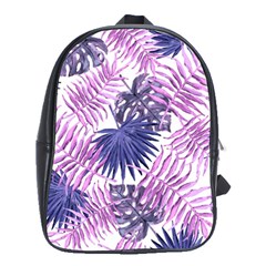 Tropical Pattern School Bag (large) by ValentinaDesign