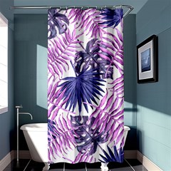 Tropical Pattern Shower Curtain 36  X 72  (stall)  by ValentinaDesign