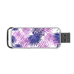 Tropical Pattern Portable Usb Flash (one Side) by ValentinaDesign