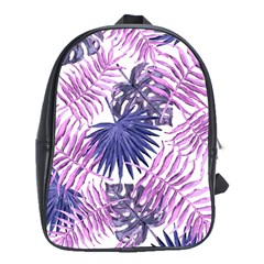 Tropical Pattern School Bag (xl) by ValentinaDesign