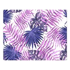 Tropical Pattern Double Sided Flano Blanket (large)  by ValentinaDesign