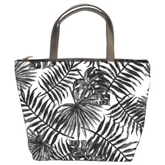 Tropical Pattern Bucket Bags by ValentinaDesign