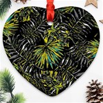 Tropical pattern Ornament (Heart) Front