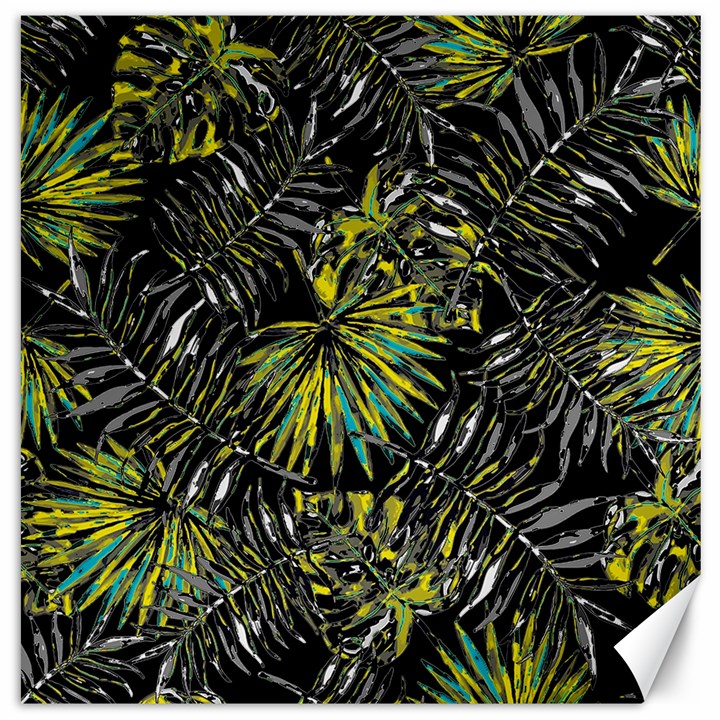 Tropical pattern Canvas 20  x 20  