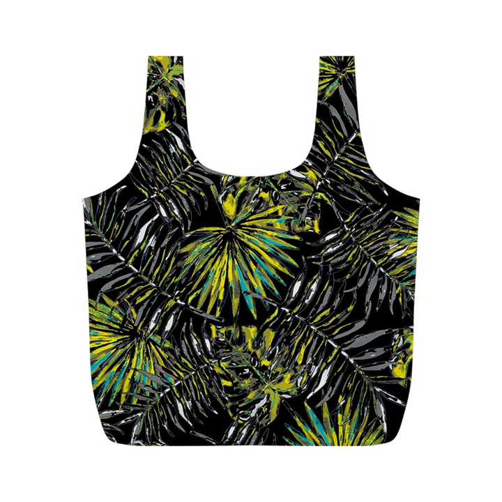 Tropical pattern Full Print Recycle Bags (M) 