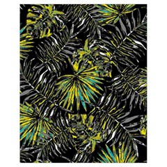 Tropical Pattern Drawstring Bag (small) by ValentinaDesign