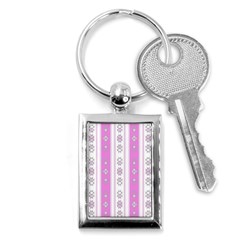 Folklore Pattern Key Chains (rectangle)  by ValentinaDesign