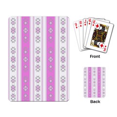 Folklore Pattern Playing Card by ValentinaDesign