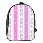 Folklore pattern School Bag (Large) Front