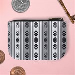 Folklore pattern Mini Coin Purses Back