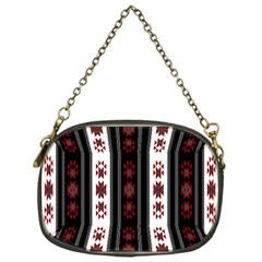 Folklore Pattern Chain Purses (one Side)  by ValentinaDesign