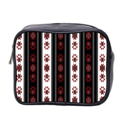 Folklore Pattern Mini Toiletries Bag 2-side by ValentinaDesign