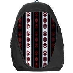 Folklore Pattern Backpack Bag by ValentinaDesign