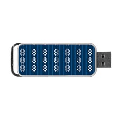 Folklore Pattern Portable Usb Flash (one Side) by ValentinaDesign