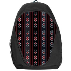 Folklore Pattern Backpack Bag by ValentinaDesign