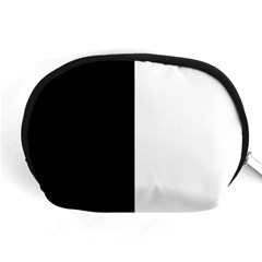 Black And White Accessory Pouches (medium) 