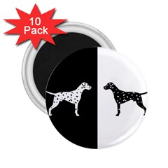 Dalmatian Dog 2 25  Magnets (10 Pack)  by Valentinaart