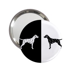 Dalmatian Dog 2 25  Handbag Mirrors by Valentinaart