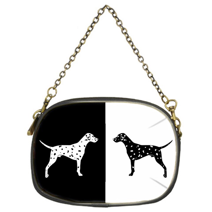 Dalmatian dog Chain Purses (One Side) 