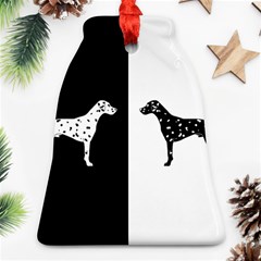 Dalmatian Dog Bell Ornament (two Sides) by Valentinaart