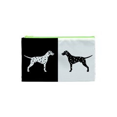 Dalmatian Dog Cosmetic Bag (xs) by Valentinaart