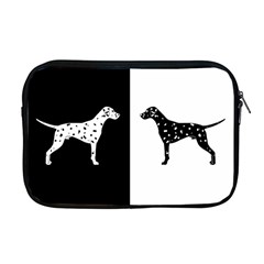 Dalmatian Dog Apple Macbook Pro 17  Zipper Case by Valentinaart