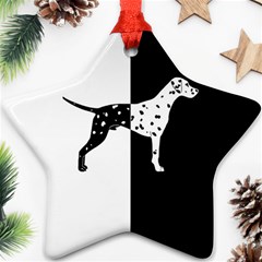 Dalmatian Dog Star Ornament (two Sides) by Valentinaart