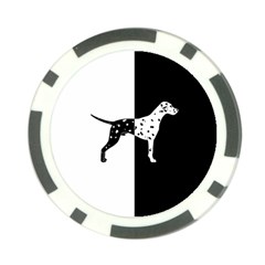 Dalmatian Dog Poker Chip Card Guard (10 Pack) by Valentinaart