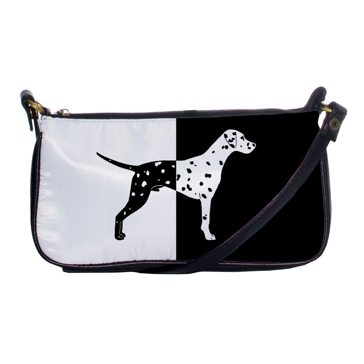 Dalmatian dog Shoulder Clutch Bags