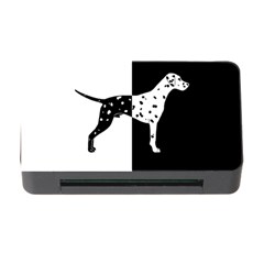 Dalmatian Dog Memory Card Reader With Cf by Valentinaart