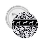 Dalmatian dog 2.25  Buttons Front