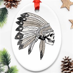 Indian Chef  Ornament (oval) by Valentinaart