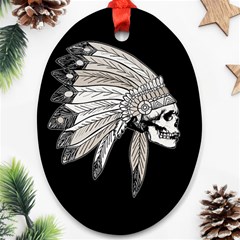 Indian Chef  Ornament (Oval)