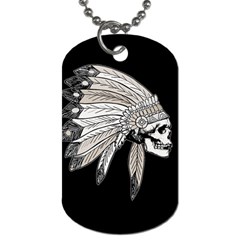 Indian Chef  Dog Tag (One Side)