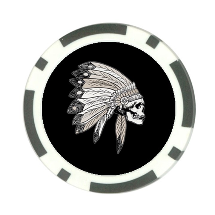 Indian Chef  Poker Chip Card Guard