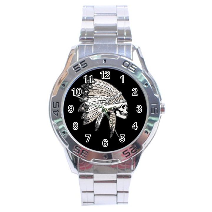 Indian Chef  Stainless Steel Analogue Watch