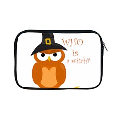 Halloween Orange Witch Owl Apple Ipad Mini Zipper Cases by Valentinaart