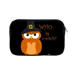 Halloween Orange Witch Owl Apple Macbook Pro 13  Zipper Case by Valentinaart