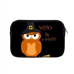 Halloween Orange Witch Owl Apple Macbook Pro 15  Zipper Case by Valentinaart