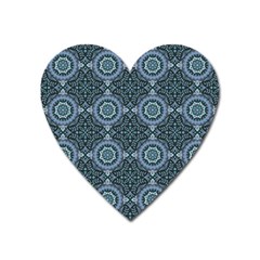 Oriental Pattern Heart Magnet by ValentinaDesign