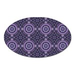 Oriental pattern Oval Magnet Front