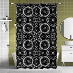 Oriental Pattern Shower Curtain 48  X 72  (small) 