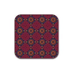 Oriental pattern Rubber Coaster (Square) 