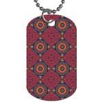 Oriental pattern Dog Tag (One Side) Front